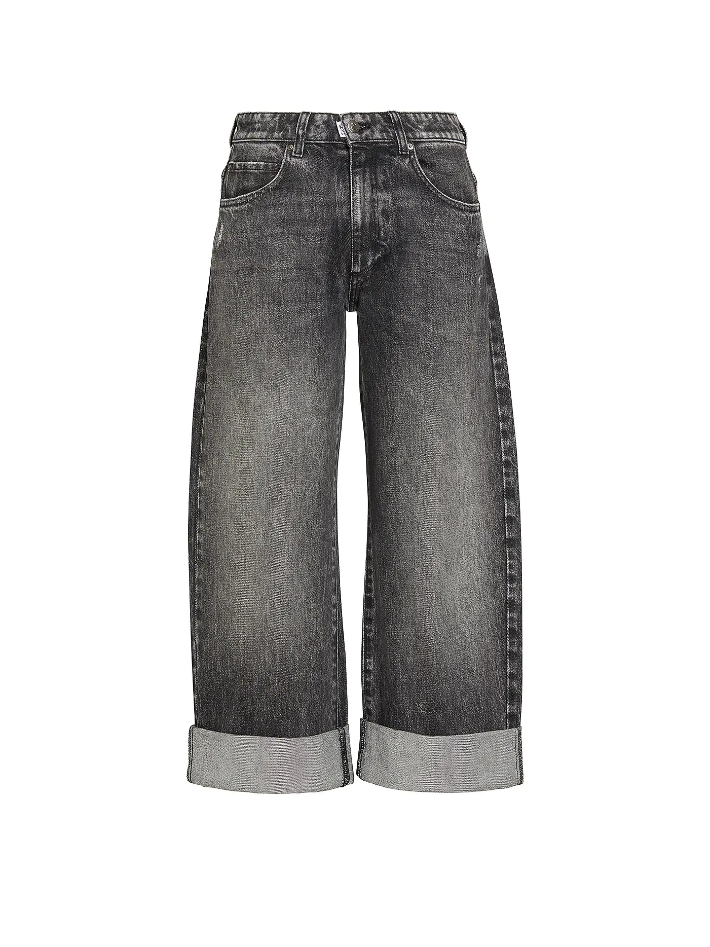 PNTS | Jeans Wide Leg 26_THE LOOSE | hellgrau